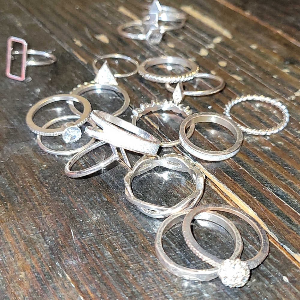 Gold rings